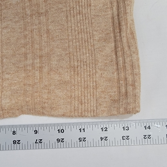 Band Of The Free Mock Neck Ribbed Long Sleeve Sweater Women's Size Small - Picture 2 of 8